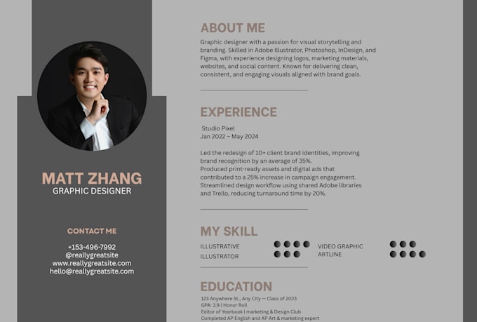 write ats friendly resume and linkedin profile